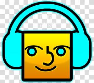Geometry Dash Roblox Multiplayer Video Game Music Computer Icons Geometry Dash Level Faces Transparent Background Png Clipart Hiclipart - salute roblox music video