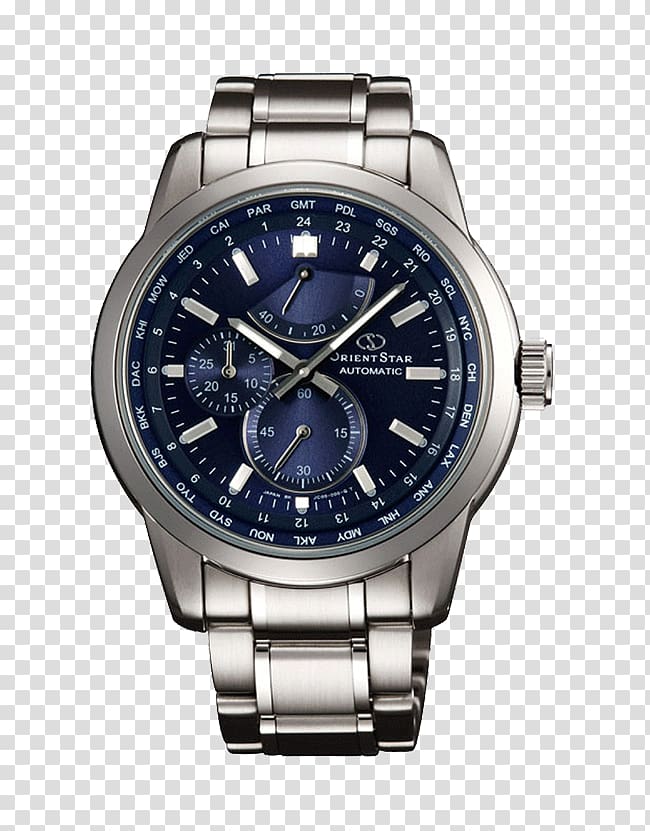 Casio Oceanus Orient Watch Solar-powered watch, watch transparent background PNG clipart