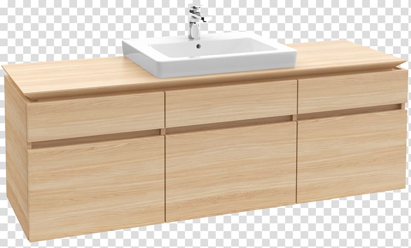Sink Villeroy & Boch Drawer Furniture Bathroom, sink transparent background PNG clipart
