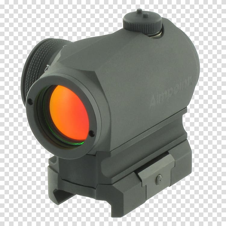 Aimpoint AB Red dot sight Firearm Reflector sight, aimpoint sights transparent background PNG clipart