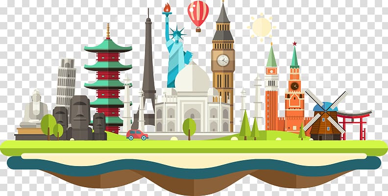 Global Pinoy Travel and Tours Landmark World, Travel transparent background PNG clipart