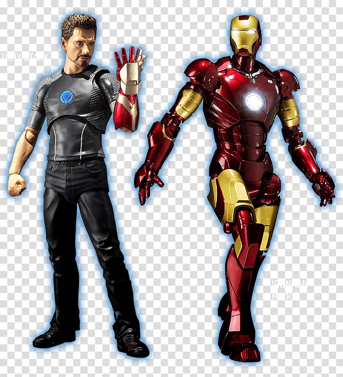 Iron Man Spider-Man Action & Toy Figures War Machine S.H.Figuarts, Iron Man transparent background PNG clipart
