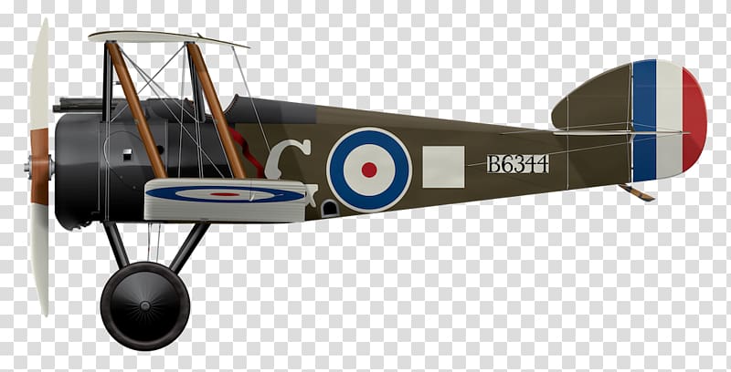 Sopwith Camel F.1 Sopwith Pup Airplane Sopwith Triplane, airplane transparent background PNG clipart