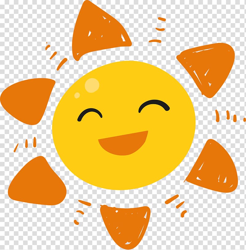 Cute Wood Carved Sun Face Drawing' Sticker | Spreadshirt