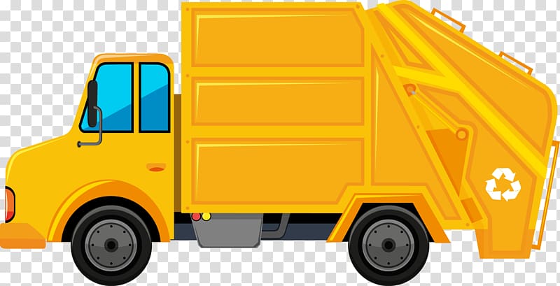 Garbage truck Rubbish Bins & Waste Paper Baskets , truck transparent background PNG clipart