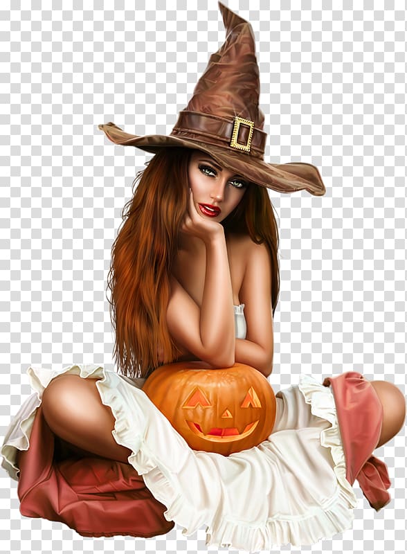 Artist Drawing, witch transparent background PNG clipart