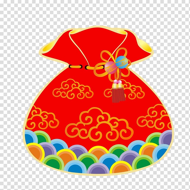 China Wind purse transparent background PNG clipart