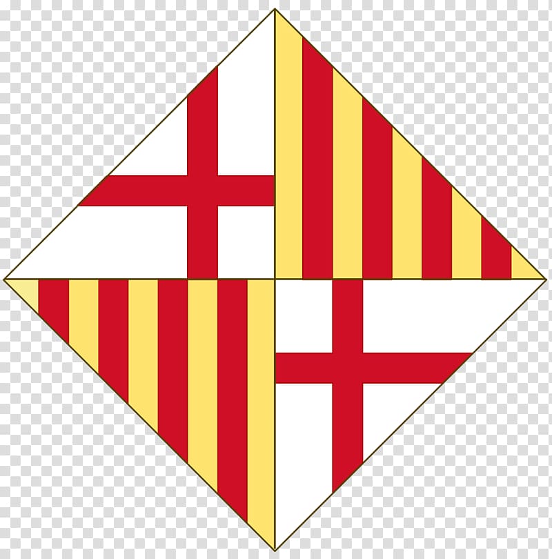 County of Barcelona Coat of arms of the Crown of Aragon, others transparent background PNG clipart