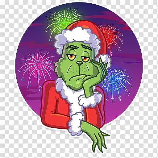 How the Grinch Stole Christmas! Santa Claus Christmas ornament Ded Moroz, santa claus transparent background PNG clipart