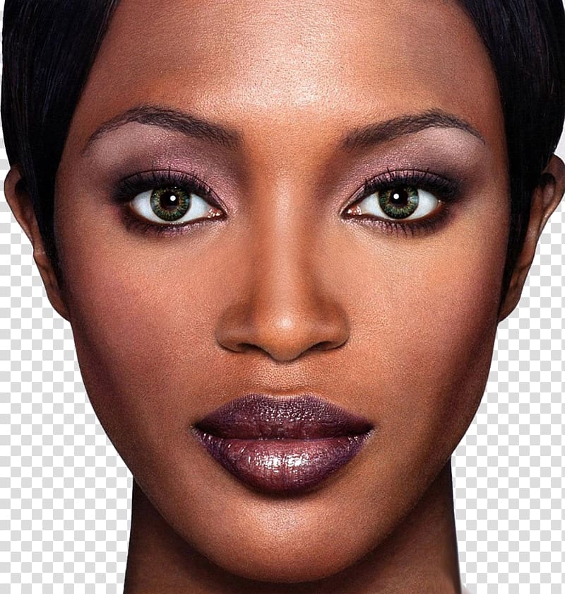 Naomi Campbell Supermodel Fashion , Woman face transparent background PNG clipart