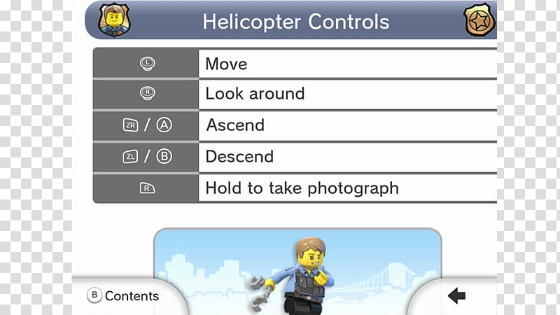 Screenshot Web page Game Cartoon Technology, lego city undercover karte transparent background PNG clipart