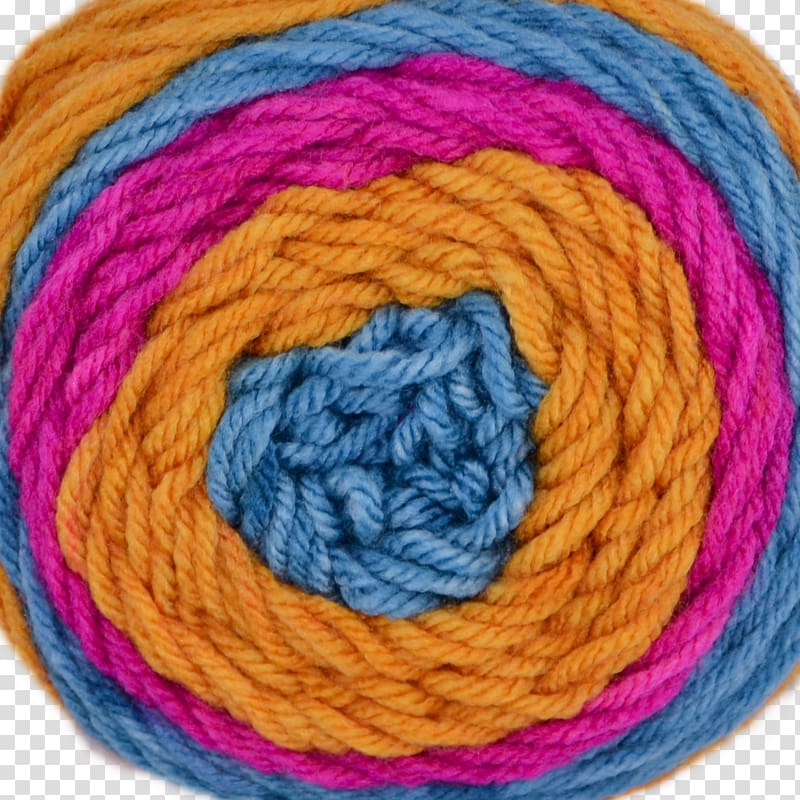 Yarn Sweet roll Woolen Worsted, Wool yarn transparent background PNG clipart