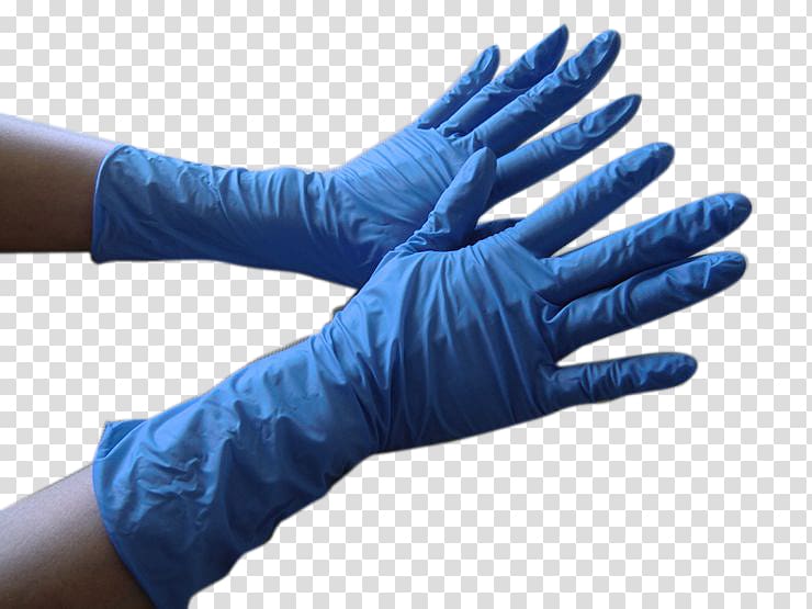 Medical glove T-shirt Sleeve Nitrile, T-shirt transparent background PNG clipart