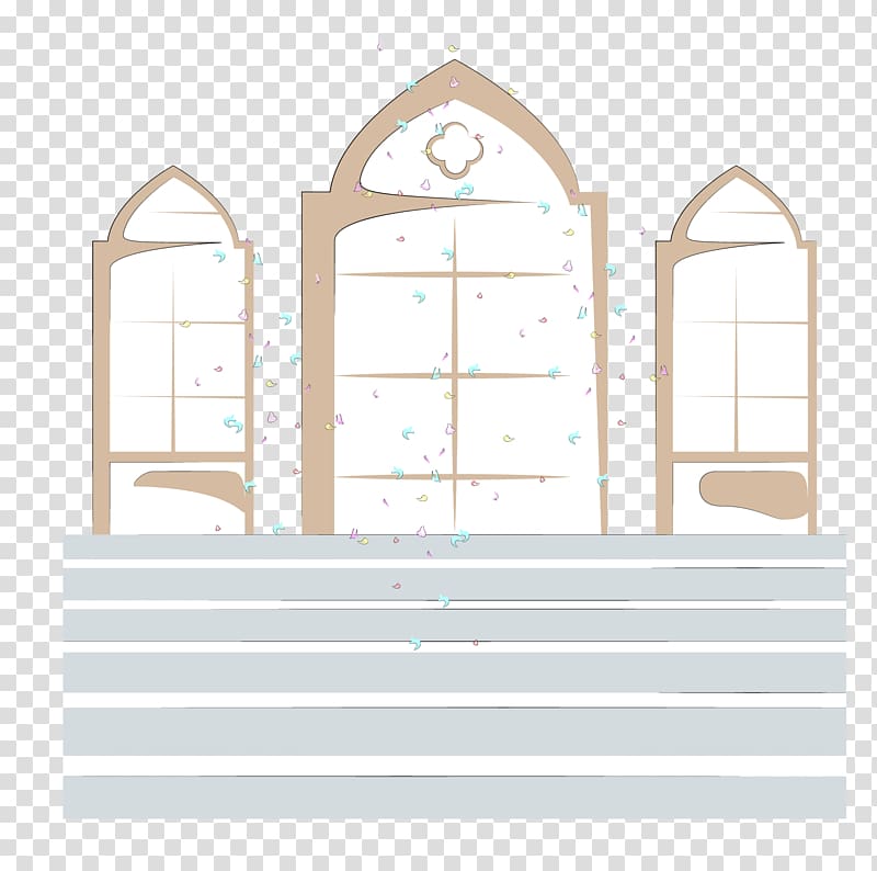 Cartoon Wedding , Construction time transparent background PNG clipart