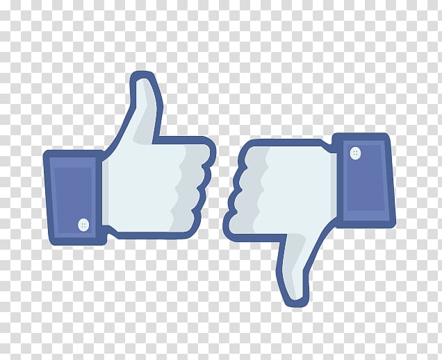 Facebook like and dislike illustration, YouTube Facebook Like button Quora, Thumbs up transparent background PNG clipart
