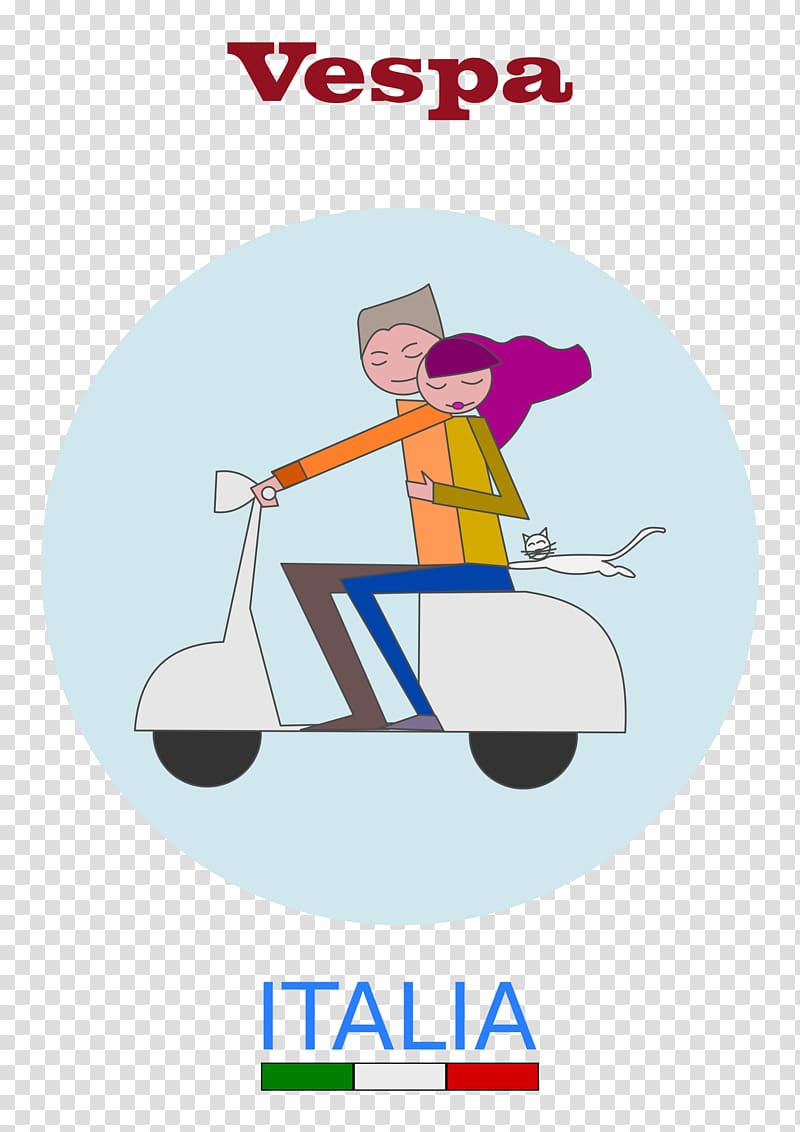 Scooter Vespa GTS Piaggio Vespa PX, scooter transparent background PNG clipart