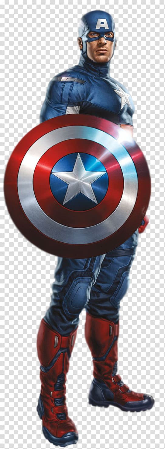 Captain America transparent background PNG clipart