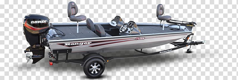 Bass boat Motor Boats Car Boat Trailers, ranger bass boat on water transparent background PNG clipart