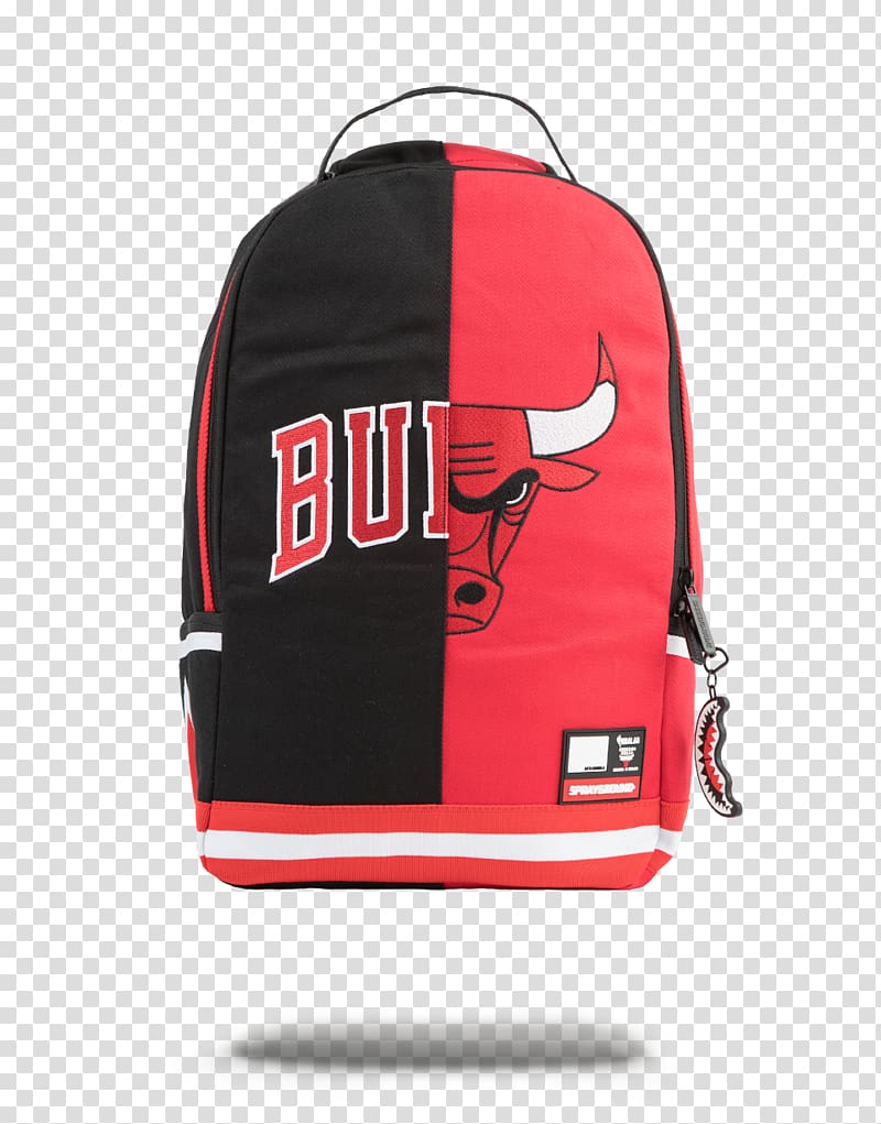 Chicago Bulls NBA Sprayground Backpack Bag, nba transparent background PNG clipart