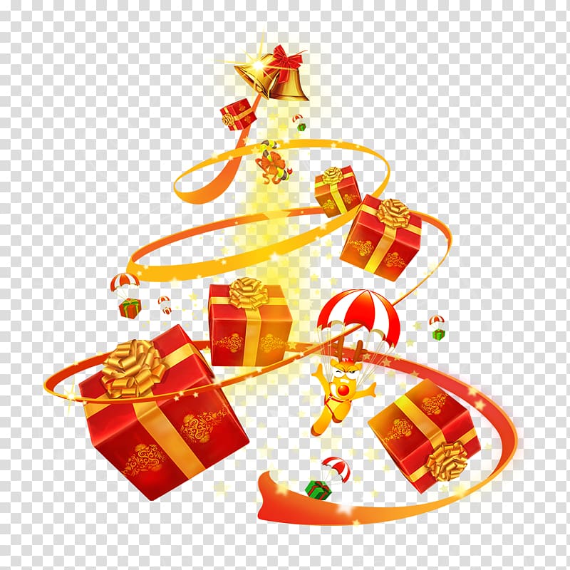 Snegurochka Christmas gift Christmas gift Christmas ornament, Holiday gifts transparent background PNG clipart
