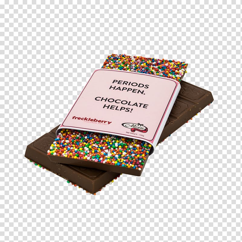 Chocolate bar White chocolate Milk chocolate, Candy Sprinkles transparent background PNG clipart