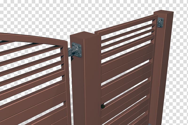 Gate Galvanization Iron Hardwood Wood stain, gate transparent background PNG clipart