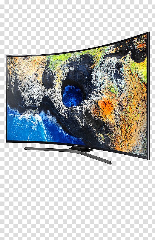4K resolution Ultra-high-definition television Smart TV Samsung, flyer mattresses transparent background PNG clipart