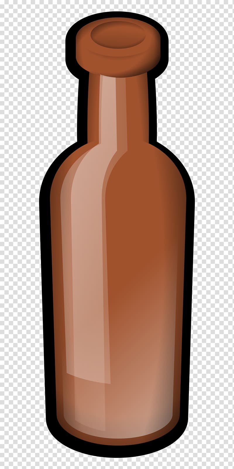 Beer bottle Brown ale Free Beer, container transparent background PNG clipart