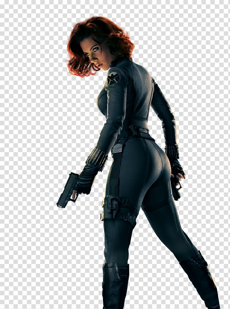 Black Widow Iron Man Captain America, scarlett johansson transparent background PNG clipart