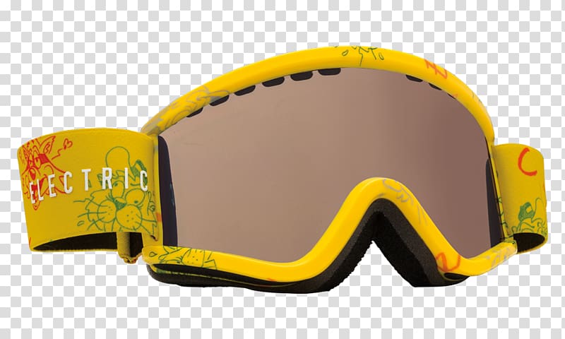 Goggles Glasses Snowboarding Skiing Gafas de esquí, Yellow Lab transparent background PNG clipart