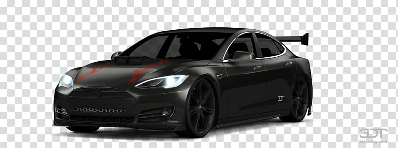 Tire Mid-size car Motor vehicle Luxury vehicle, Tesla model 3 transparent background PNG clipart