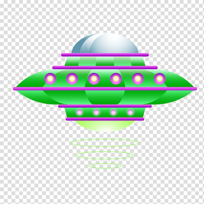 Green Spacecraft Drawing, Silver green cartoon spaceship transparent background PNG clipart