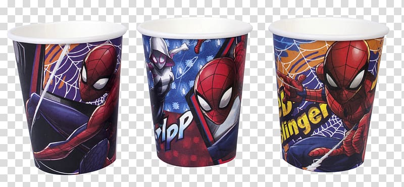 Spider-Man Gift Comic book Comics Birthday, vasos transparent background PNG clipart