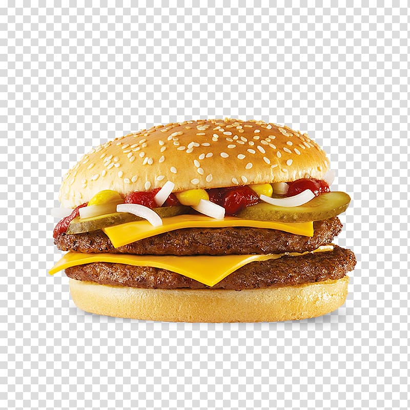 Cheeseburger Hamburger Beefsteak McDonald\'s Delivery, burger king transparent background PNG clipart