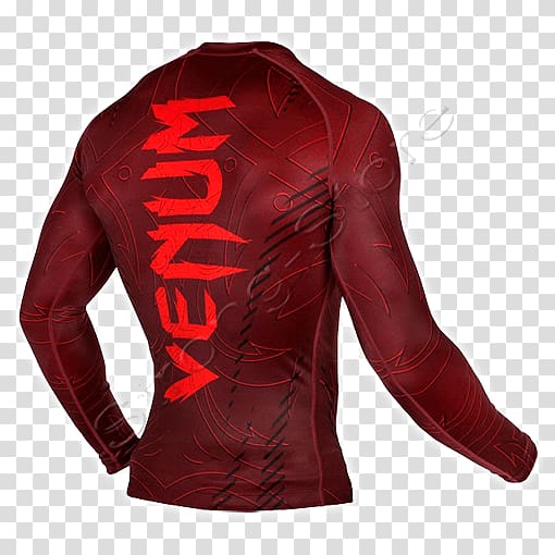 Long-sleeved T-shirt Venum Boxing, T-shirt transparent background PNG clipart