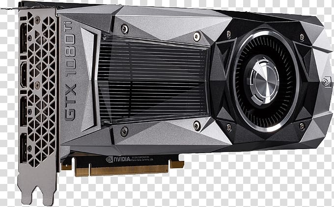 Graphics Cards & Video Adapters NVIDIA GeForce GTX 1080 Ti Founders Edition MSI GeForce GTX 1080 Ti LIGHTNING Z 11GB 352-Bit GDDR5X PCI Express 3.0 x16 HDCP Ready SLI Support Video Card EVGA Corporation, nvidia transparent background PNG clipart