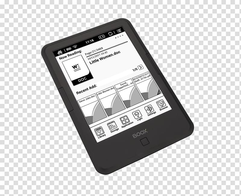 Boox E-Readers Book Kobo eReader Computer Monitors, Djvu File Format Specification transparent background PNG clipart