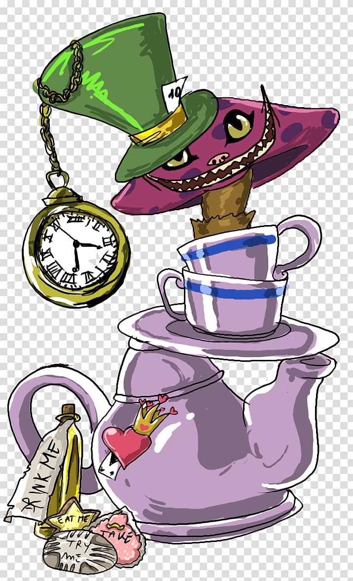 Tattoo Illustration Design, Twisted Alice in Wonderland Crown transparent background PNG clipart