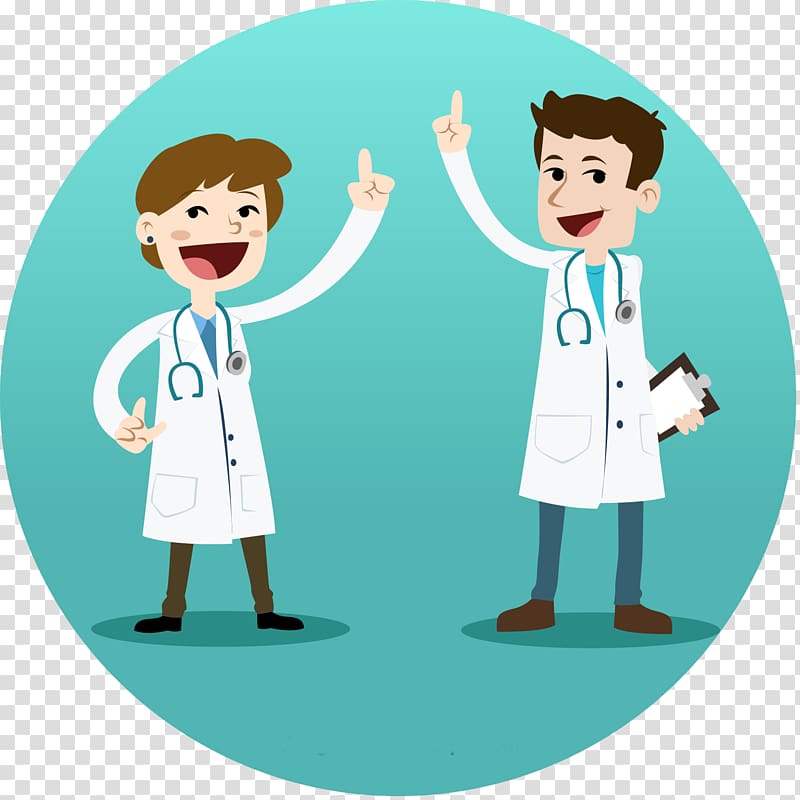 Physician Medicine Cartoon Female, doctor cartoon transparent background PNG clipart