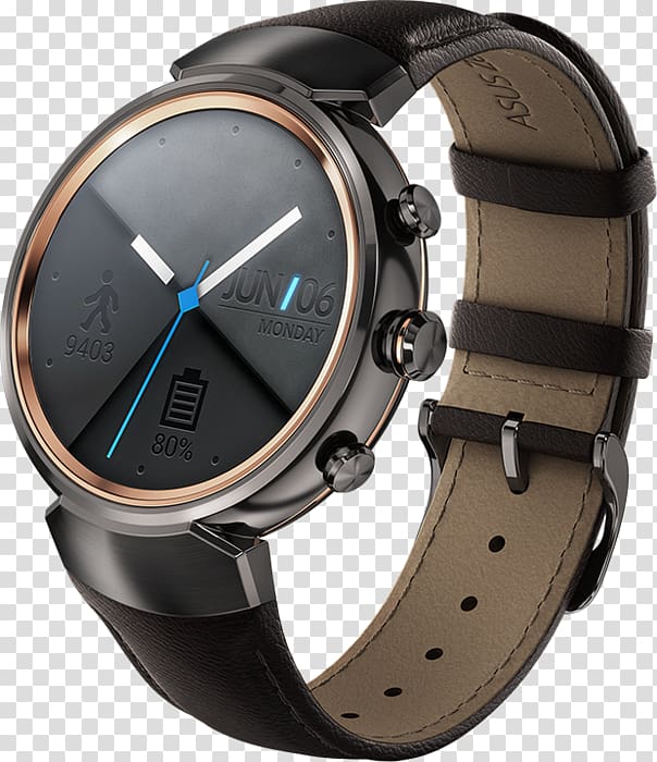 ASUS ZenWatch 3 Samsung Gear S3 Moto 360 (2nd generation) ASUS ZenWatch 2, watch transparent background PNG clipart