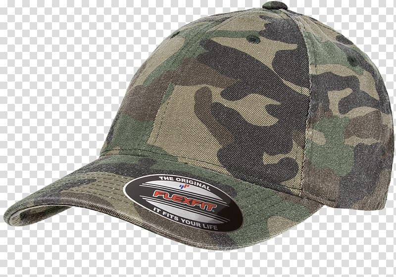 Baseball cap Hat Camouflage Cotton, Camoflauge transparent background PNG clipart