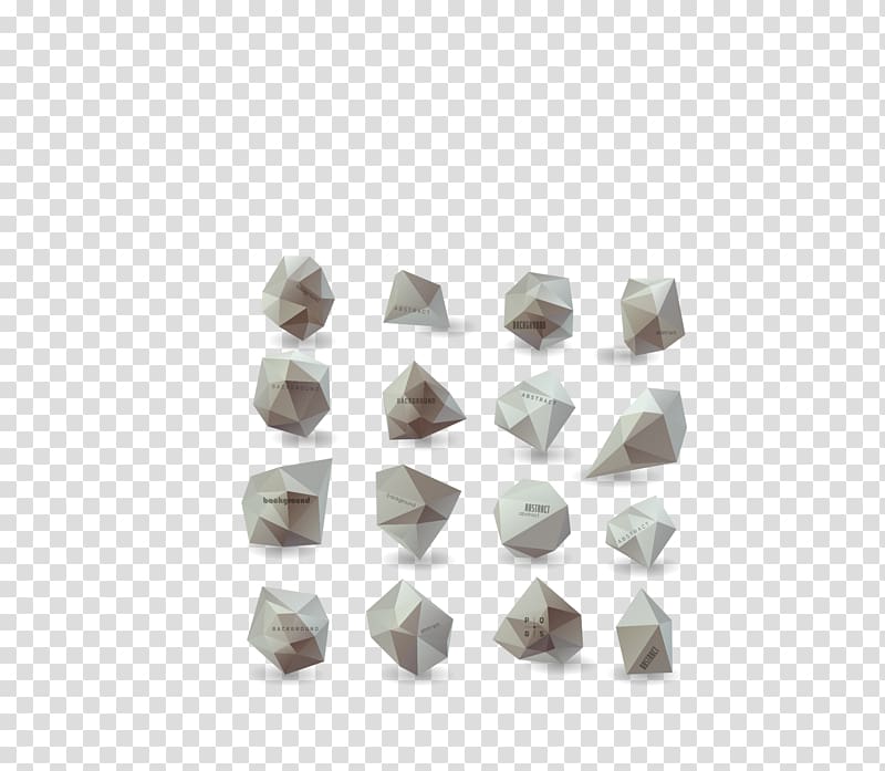 Polygon Shape Edge, Gray Corner Diamond transparent background PNG clipart