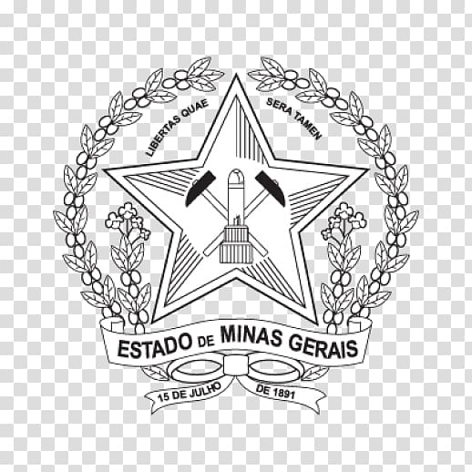 Brasão de Minas Gerais Logo Coat of arms Brasão do estado do Rio de Janeiro, Minas Gerais transparent background PNG clipart