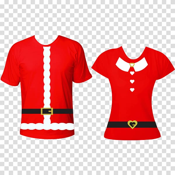 T-shirt Jersey Mrs. Claus Santa Claus, tshirt transparent background PNG clipart