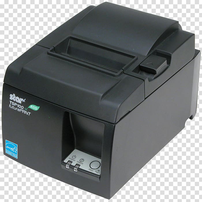 Printer Star Micronics Point of sale Thermal paper Thermal printing, printer transparent background PNG clipart