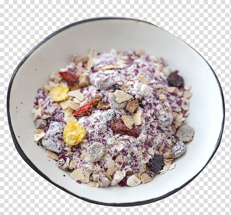 Muesli Breakfast cereal Congee Porridge, Delicious sweet potato breakfast porridge transparent background PNG clipart