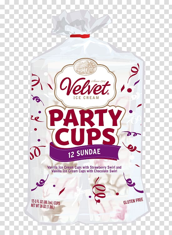 Velvet Ice Cream Company Sundae Flavor Cup, ice cream transparent background PNG clipart