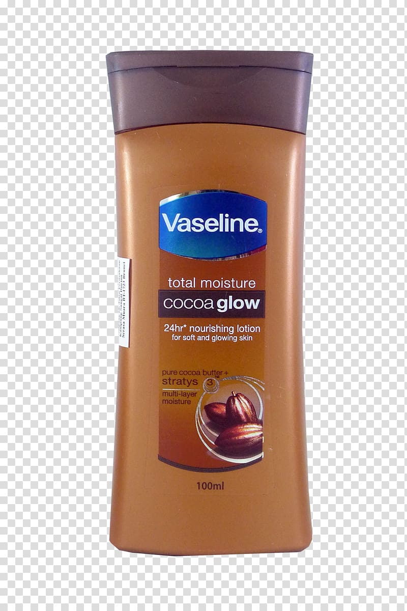 Vaseline Intensive Care Cocoa Radiant Lotion Sunscreen Cosmetics Moisturizer, Vaseline transparent background PNG clipart