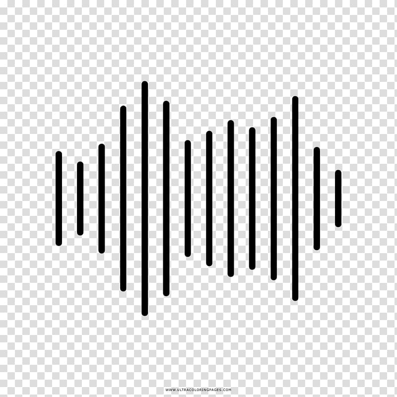 Acoustic wave Drawing Sound Coloring book, wave transparent background PNG clipart
