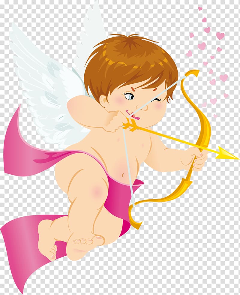 Cupid , Angel Cherub , Angel with Bow Free transparent background PNG clipart